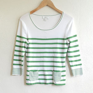 Ann Taylor LOFT Striped Knit Top